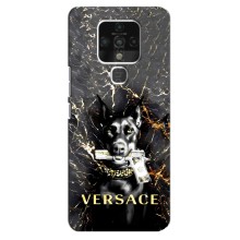 Чехлы VERSACE для Техно Камон 16 Про (PREMIUMPrint) – AlphaPrint-ген.