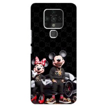 Чехол Disney Mouse TECNO Camon 16 Pro (PREMIUMPrint) – Семья Маусов