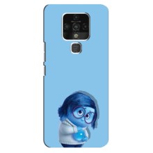 Чехол Головоломка для TECNO Camon 16 Pro - (AlphaPrint) – Печаль