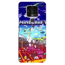 Чохол майнкрафт для TECNO Camon 16 Pro (MINECRAFT)