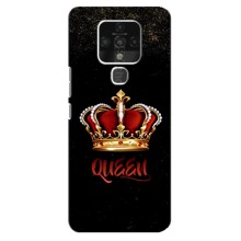 Чохол з Короною ТЕКНО Камон 16 Про - (AlphaPrint) (Корона короля)