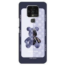 Круті Чохли Луі Віттон для TECNO Camon 16 Pro (AlphaPrint) (Медведик LV)