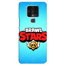 Силіконовый Чохол на TECNO Camon 16 Pro з картинкою Brawl Stars (Бравл Старс)