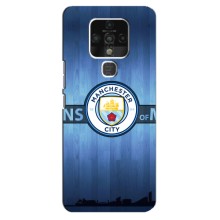 Силіконові Чохли з принтом Футбол на TECNO Camon 16 Pro (ManCity)