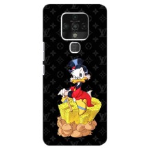 Чехлы для TECNO Camon 16 SE - Скрудж МакДак Louis Vuitton (PREMIUMPrint) (Богатство Макдака)