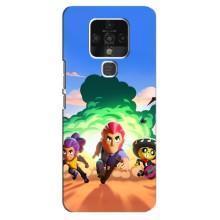 Чехол для TECNO Camon 16 SE Бравл Старс (VPrint)