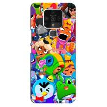 Чехол для TECNO Camon 16 SE Бравл Старс (VPrint)