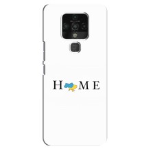 Чехол для Патриота Украины TECNO Camon 16 SE - (AlphaPrint) (Home)