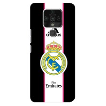 Чехол для TECNO Camon 16 SE с принтом (Лого Real Madrid)