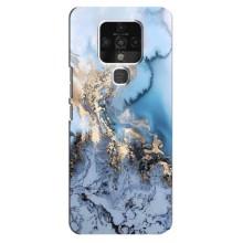 Мраморний чехол на TECNO Camon 16 SE (VPrint) – Ніжний мрамор