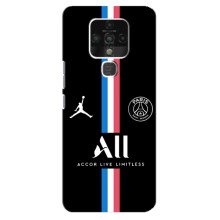 Чехлы PSG для TECNO Camon 16 (AlphaPrint) (футболка ПСЖ)