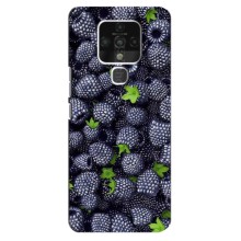 Чехлы с Фруктами для TECNO Camon 16 (VPrint) (Ежевика)