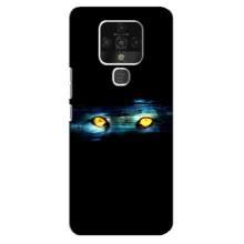 Чехлы с изображением разных животных для TECNO Camon 16 (Глаза)