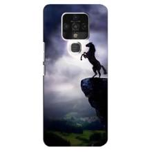 Чехлы с изображением разных животных для TECNO Camon 16 (Лошадь)