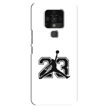 Чехлы для TECNO Camon 16 - с картинкой JORDAN (AlphaPrint) (Jordan 23)