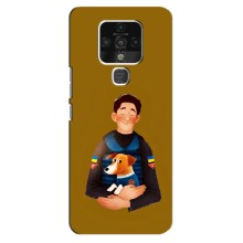 Чехлы с картинкой собаки Патрон для TECNO Camon 16 (AlphaPrint) (ЗСУ Патрон)