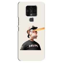 Чехлы с Обезьянами NFT для TECNO Camon 16 (AlphaPrint) (обезьяна NFT в очках)