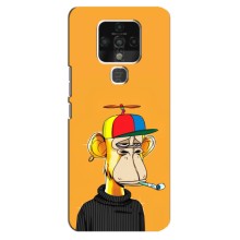 Чехлы с Обезьянами NFT для TECNO Camon 16 (AlphaPrint) (Скучающая Обезьяна NFT)