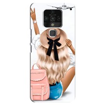 Чехол с печатью для TECNO Camon 16 - (Мода) (AlphaPrint) (Путешествие)