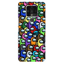 Чехол Амонг Ас для TECNO Camon 16 (AlphaPrint) (Убит)