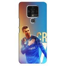 Чехол Криштиану Роналду для TECNO Camon 16 (AlphaPrint) (CR7 Real)
