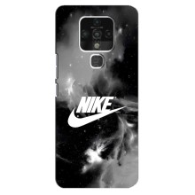 Чехол для TECNO Camon 16 - с принтом Найк (AlphaPrint) (Лого Найк)