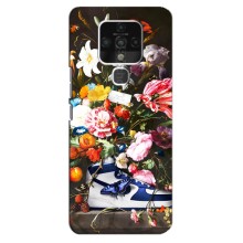 Чехол для TECNO Camon 16 - с принтом Найк (AlphaPrint) (Стиль Найк)