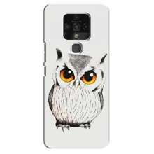 Чехол с птицами на TECNO Camon 16 (VPrint) (Милая Сова)