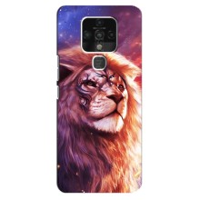 Чехол со Львом для TECNO Camon 16 (VPrint) (Красочный Лев)