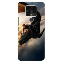 Чехол дракон Беззубик для TECNO Camon 16 – Полет Беззубика
