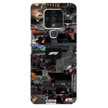 Чехол Формула1 на TECNO Camon 16 – Коллаж Ф1