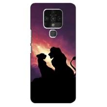 Чехол Король лев на Техно Камон 16 – Симба и Налу