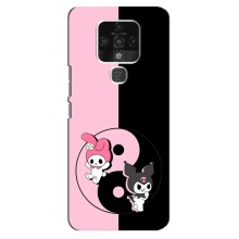 Чехол с кроликом Куроми на TECNO Camon 16 (Куроми Инь Янь)