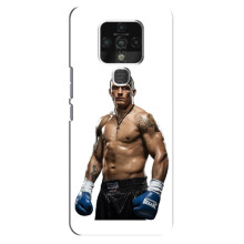 Чехол с картинкой Александр Усик для TECNO Camon 16 – Усик на белом