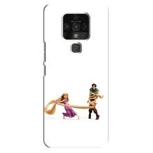 Чехол Рапунцель для TECNO Camon 16 – Рапунцель и Флин