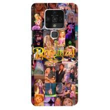 Чехол Рапунцель для TECNO Camon 16 – Рапунцель коллаж