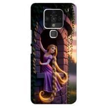 Чехол Рапунцель для TECNO Camon 16 – Рапунцель на башне