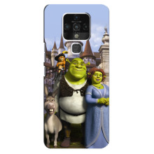 Чехол с мультфильмом Шрек на TECNO Camon 16