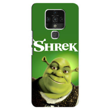 Чехол с мультфильмом Шрек на TECNO Camon 16 – Шрек