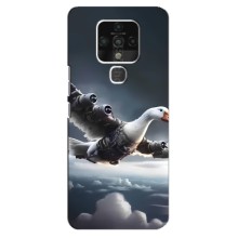 Чехол с мемом Тралалело тралала на TECNO Camon 16 (Бомбардини гусини)