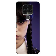 Чехол с дизайном Венздей 2 на TECNO Camon 16 – Глаза Уэнсдей