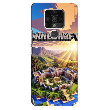 Чохол з картинками Майнкрафт для ТЕКНО Камoн 16 – Minecraft