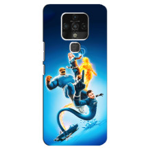 Чохол з принтом Фантастична четвірка для TECNO Camon 16 – Фантастична 4-ка