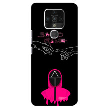 Чехол Гра в кальмара для TECNO Camon 16 – Охранник