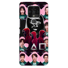 Чехол Гра в кальмара для TECNO Camon 16 – Персонажи игры кальмара