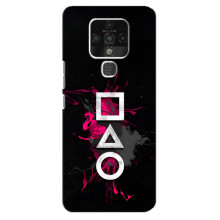 Чехол Гра в кальмара для TECNO Camon 16 – Ранги