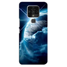 Космические Чехлы для Техно Камон 16 (VPrint) (Земля с космоса)