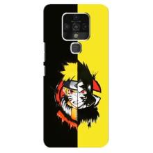 Naruto Anime Чехлы для Техно Камон 16 (AlphaPrint) – Наруто-Итачи