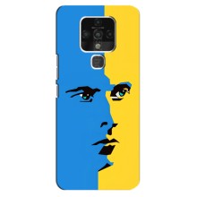 Украинские Чехлы для TECNO Camon 16 с картинкой УПА (AlphaPrint) (Степан Бандера)