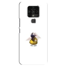 Защитные чехлы (Призрак Киева) для TECNO Camon 16 (AlphaPrint) (Мой Краш)